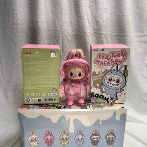 Authentic Labubu V1- Exciting Macaron Single Box (Unboxed Mystery Box / QR code)